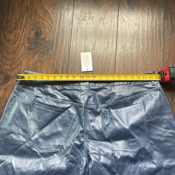 Eloquii NWT Plus Size Coated Denim jeans SZ 22 - Picture 12 of 12